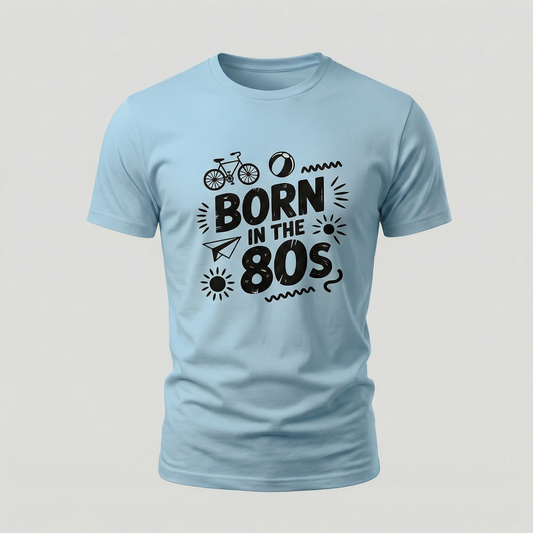 Born in the 80s Retro Generation Graphic Tee