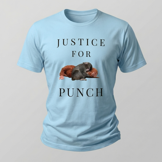Justice For Punch Meme T-Shirt – Viral Monkey  Tee