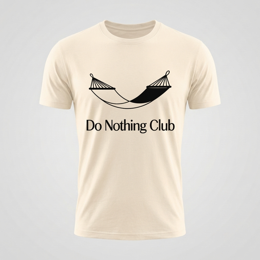 Do Nothing Club Lazy Day Tee
